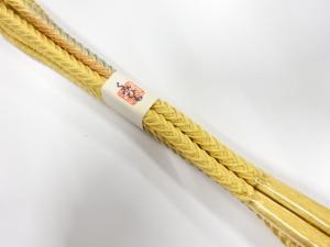 未使用品　正絹　手組帯締め